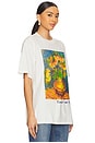 view 3 of 5 Sunflowers Boxy Tee in Natural