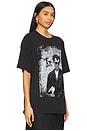 view 2 of 4 Grease T-birds Boxy Tee in Black Pigment