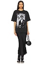 view 4 of 4 Grease T-birds Boxy Tee in Black Pigment