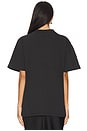 view 3 of 4 Sonny & Cher Portrait Boxy Tee in Black Pigment