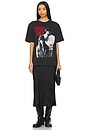 view 4 of 4 Sonny & Cher Portrait Boxy Tee in Black Pigment