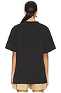 view 3 of 4 Step Brothers Glow Boxy Tee in Black Pigment