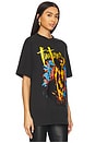 view 2 of 4 Tina Turner What's Love Boxy Tee in Black Pigment