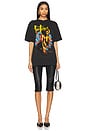 view 4 of 4 Tina Turner What's Love Boxy Tee in Black Pigment