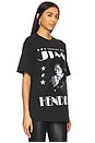 view 2 of 4 Jimi Hendrix Voodoo Child Boxy Tee in Black Pigment