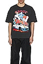 view 4 of 4 Pabst Supercool Racing Oversized Tee in Black Pigment