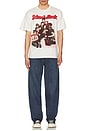 view 4 of 4 School Of Rock Group Shot Boxy Tee in Natural