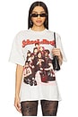 view 1 of 4 School Of Rock Group Shot Boxy Tee in Natural