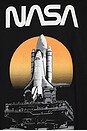 view 3 of 4 NASA Shuttle Launch Boxy Tee in Black Pigment