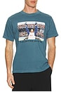 view 3 of 4 Talladega Nights If You Ain't First, You're Last Boxy Tee in Blue Pigment