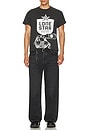 view 4 of 4 Lone Star Armadillo Boxy Tee in Black Pigment