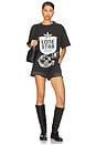 view 4 of 4 Lone Star Armadillo Boxy Tee in Black Pigment