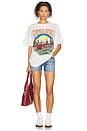 view 4 of 4 Ram Cowgirl Spirit Boxy Tee in Cream Pigment