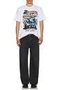 view 4 of 4 World Of Outlaws Spring Car Series Boxy Tee in White
