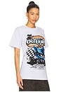 view 2 of 4 T-SHIRT BOXY WORLD OF OUTLAWS SPRING CAR SERIES in White