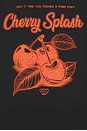 view 3 of 5 Push Pop Cherry Splash Tee in Black