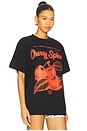 view 3 of 5 Push Pop Cherry Splash Tee in Black