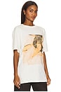 view 2 of 4 Whitney Houston Guitar Tee in Cream