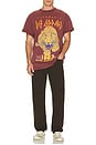 view 4 of 4 Def Leppard Pyromania Tee in Burgundy