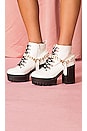 view 1 of 2 Bribe Bootie in White