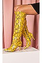 view 1 of 2 Nicole Boot in Mustard Snake