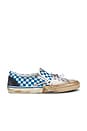view 1 of 6 Atlantic Crossing Sneakers in Navy, White, & Checker