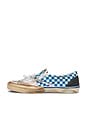 view 5 of 6 Atlantic Crossing Sneakers in Navy, White, & Checker
