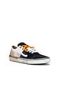 view 2 of 6 Caly Star Low Sneakers in Navy Blue & White