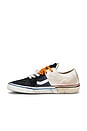view 5 of 6 Caly Star Low Sneakers in Navy Blue & White