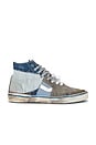 view 1 of 6 Caly Star Sneakers in Grey & Denim