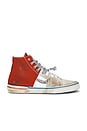 view 1 of 6 Caly Star Sneakers in Off White & Red