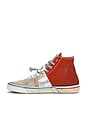 view 5 of 6 Caly Star Sneakers in Off White & Red