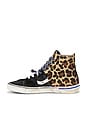 view 5 of 6 Caly Star Sneakers in Leopard & Black