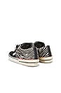 view 3 of 6 Caly Star Low Sneakers in Black & Zebra