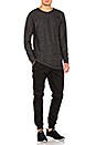 view 4 of 5 Kamari L/S Tee in Charcoal