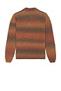 view 2 of 4 Alpaca Long Sleeve Knit Polo in Brown