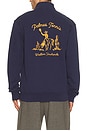 view 1 of 5 Western Quarter-Zip Sweatshirt in Navy