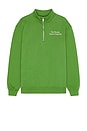 view 2 of 5 Zip Sweatshirt in Light Green