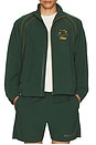 view 4 of 5 Track Jacket in Dark Green