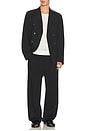 view 5 of 5 Double Breasted Wool Blazer in Black