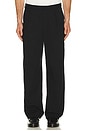 view 1 of 5 PANTALONES DE TRAJE WIDE PLEATED in Black