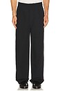 view 1 of 5 Wide Pleated Trousers in Black