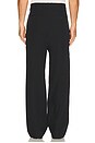 view 4 of 5 Wide Pleated Trousers in Black