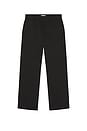 view 6 of 6 Lucien Herringbone Trousers in Black