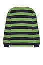 view 2 of 4 Rugby Shirt in Blue-green