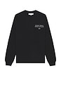 view 2 of 4 Long-Sleeved T-Shirt in Black