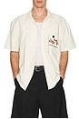 view 4 of 5 Short-Sleeved Shirt in Off-White
