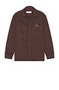 view 4 of 5 Palmes Course Overshirt in Brown