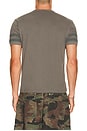view 2 of 4 Mermaid Ringer Tee Shirt in Charcoal