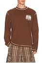 view 1 of 4 Mermaid Long-Sleeve in Brown